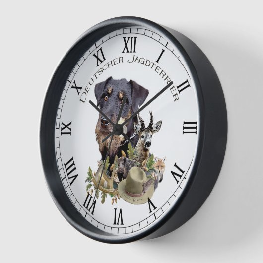 Horloge Jagdterrier (Angle)