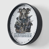 Horloge Jagdterrier (Angle)