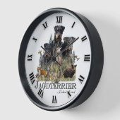 Horloge Jagdterriers c. Renbrad Kennel (Angle)