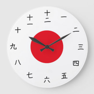 Horloge japonaise avec Hiéroglyphes