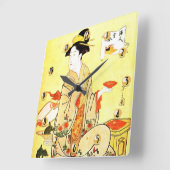 Horloge japonaise d'art de Vittage (Angle)