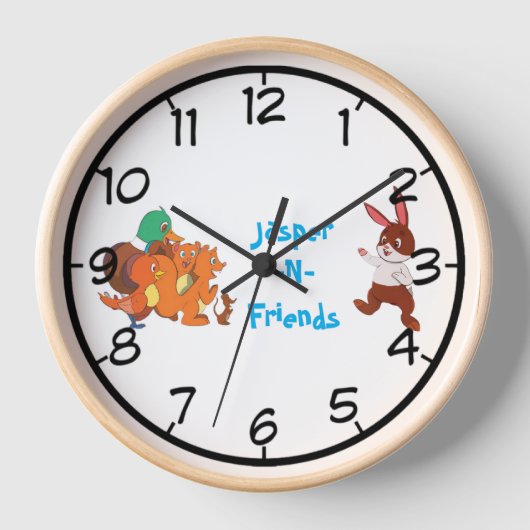 Horloge Jasper-n-Friends (Recto)