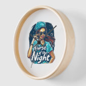 Horloge Je suis ici pour les Boos (Angle)