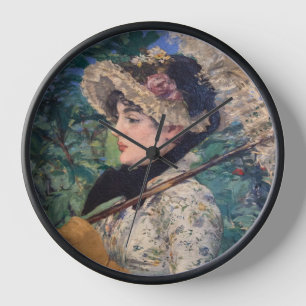 Horloge Jeanne (Printemps) Par Édouard Manet