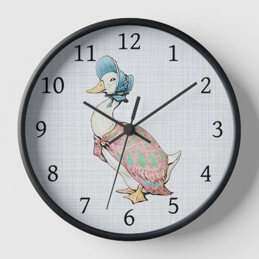Horloge Jemima Puddle Duck Beatrix Potter (Recto)