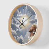 Horloge Jésus-Christ vous demanderiez de regarder la blagu (Angle)