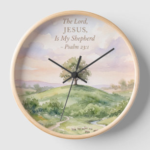 Horloge Jésus le Bon Berger