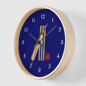 Horloge Jeu de cricket (Angle)