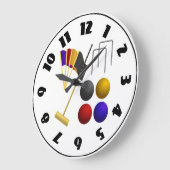 Horloge Jeu De Croquet (Angle)
