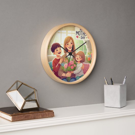 Horloge Jeu d'horloge de marche pour la journée mère (Bureau)