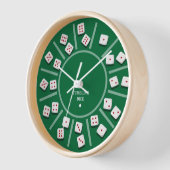 Horloge Jeu table dés 24h/24 (Angle)