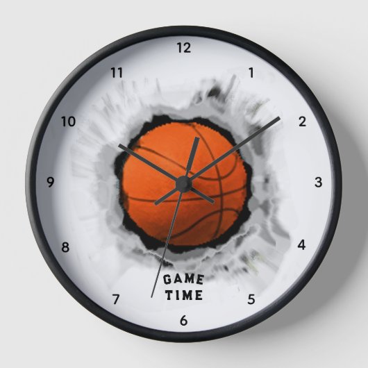 Horloge Jeux de basket-ball (Recto)