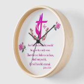 Horloge John 3:16 (Angle)
