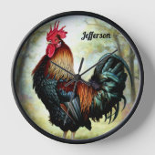Horloge Joli Cochin Rooster (Recto)
