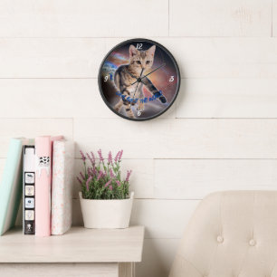 Horloge Joli petit chat