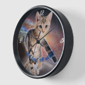 Horloge Joli petit chat (Angle)