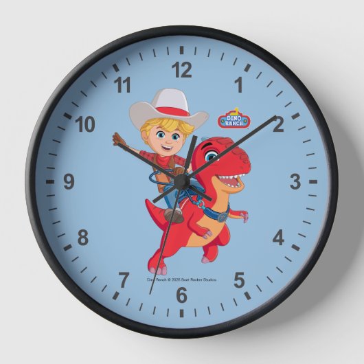 Horloge Jon et Blitz | Dino Ranch (Recto)
