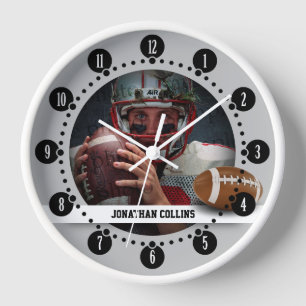 Horloge Joueur de rugby à XV   Sport Venin