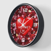Horloge Joyeuse Saint-Valentin ! (Angle)