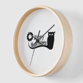 Horloge Joyeux Halloween (Angle)