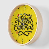 Horloge Joyeux Noël-61039 (Angle)