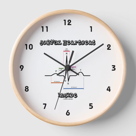 Horloge Joyful Heartbeat Inside (Recto)