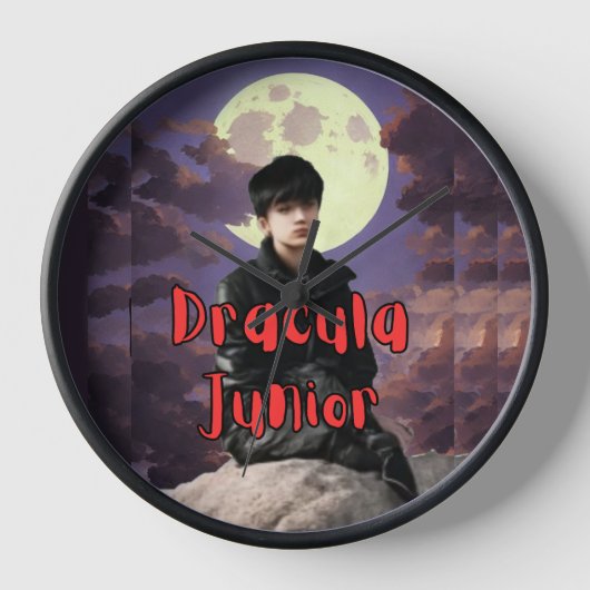 Horloge junior Dracula (Recto)