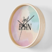 Horloge Just Begin (Angle)