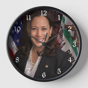 Horloge Kamala Harris Vice-président américain, Biden 2024