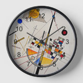 Horloge Kandinsky - Délicate tension (Recto)