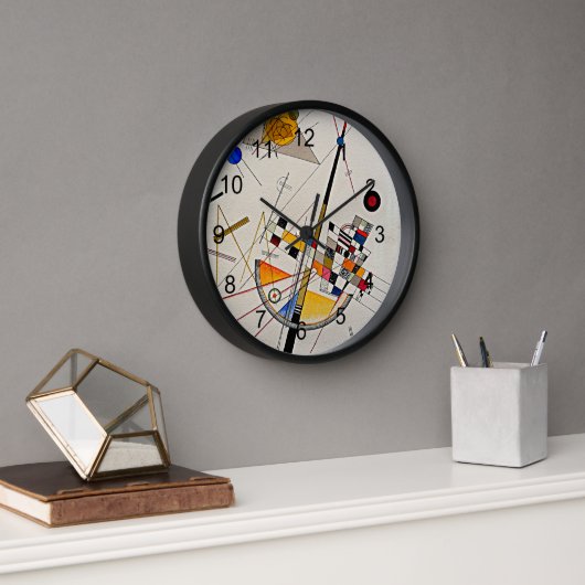 Horloge Kandinsky - Délicate tension (Bureau)