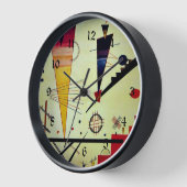 Horloge Kandinsky - Merry Structure (Angle)