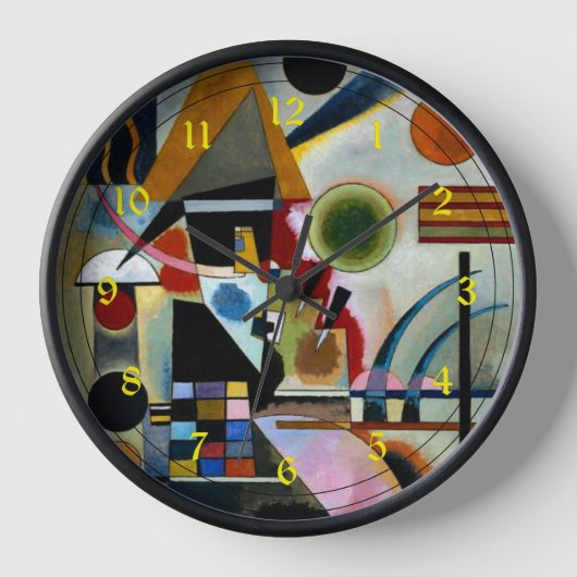 Horloge Kandinsky - Swing (Recto)