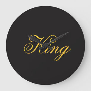 Horloge King Wall