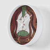 Horloge Kiss by Peter Behrens (Angle)