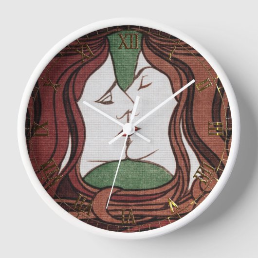 Horloge Kiss by Peter Behrens (Recto)