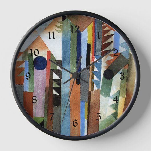 Horloge Klee - Der Wald der aus dem Samenkom (Recto)