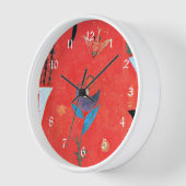 Horloge Klee - Mythe des fleurs, (Angle)