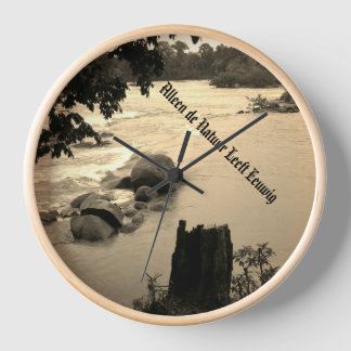 Horloge Klok met soelaas opdruk