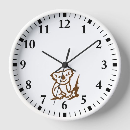 Horloge Koala (Recto)