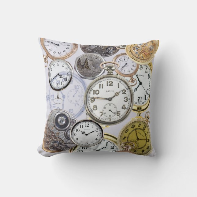 Horloge Kussen (Voorkant)