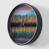 Horloge La Banque du Pô | Piémont Italie (Angle)