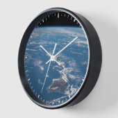 Horloge La chaîne de l'île d'Hawaï (Angle)