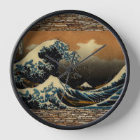 La Grande Vague de Kanagawa Artiste japonais Vinta