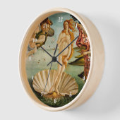 Horloge La naissance de Vénus | Botticelli (Angle)