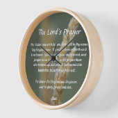 Horloge La prière du Seigneur (Angle)