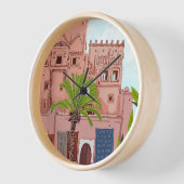 Horloge La vie au Maroc, Architecture (Angle)