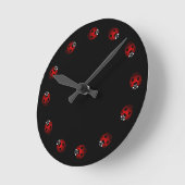 Horloge Ladybug mignon Ladybug cocasse Ladybird Ho (Angle)