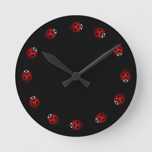 Horloge Ladybug mignon Ladybug cocasse Ladybird Ho (Recto)
