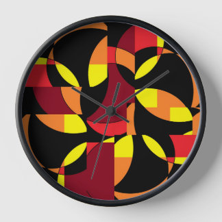 Horloge Lames encerclées de zéro heure